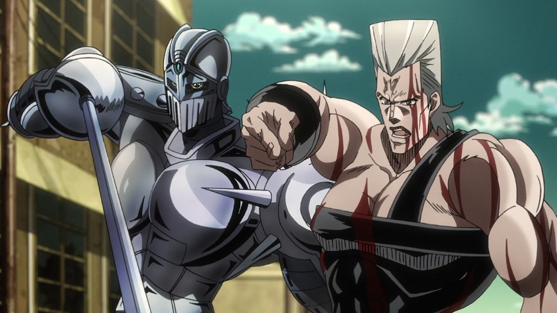 Morgana and Zorro vs Polnareff and Silver Chariot (from JJBA Stardust  Crusaders) - Persona 5