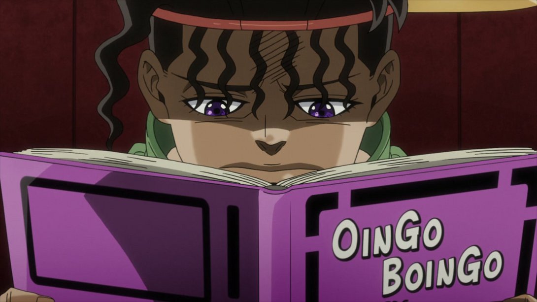 JoJo's Bizarre Adventure: Stardust Crusaders - Oingo's Divine Khnum and  Boingo's Divine Thoth (2015) - (S2E27) - Backdrops — The Movie Database  (TMDB)