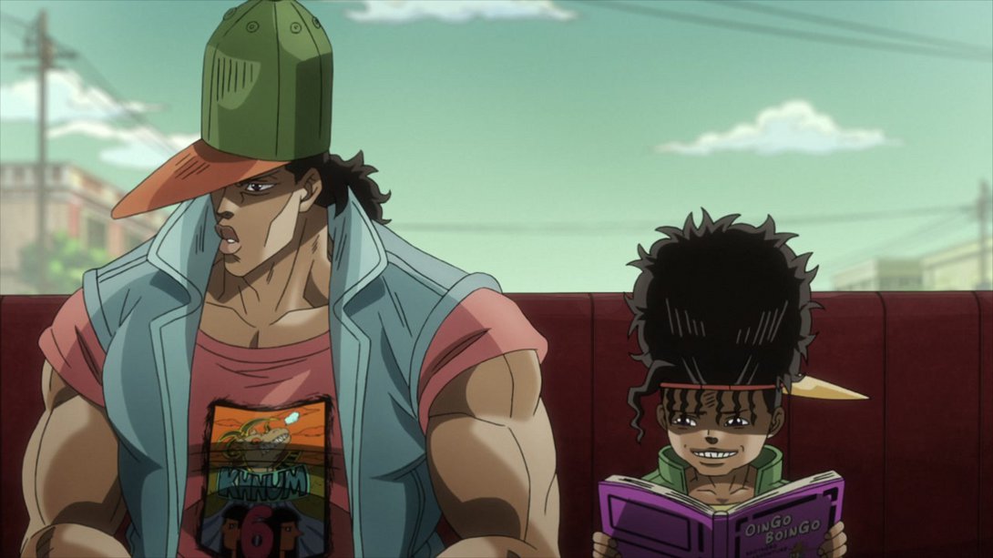 Oingo Boingo Brothers - JJBA: Stardust Crusaders Episode 27 ED animated gif