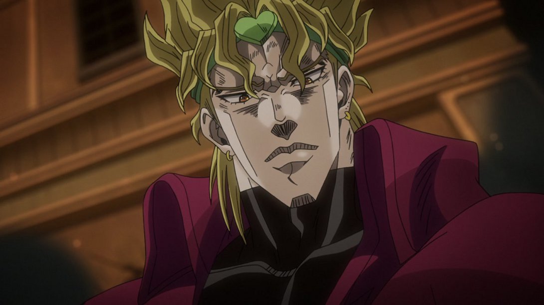 In JoJo's Bizarre Adventures, how does Dio with The World fare in