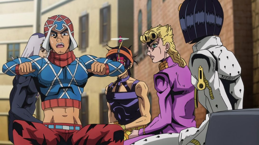 ☮ 💜 — I just started reading vento aureo and got