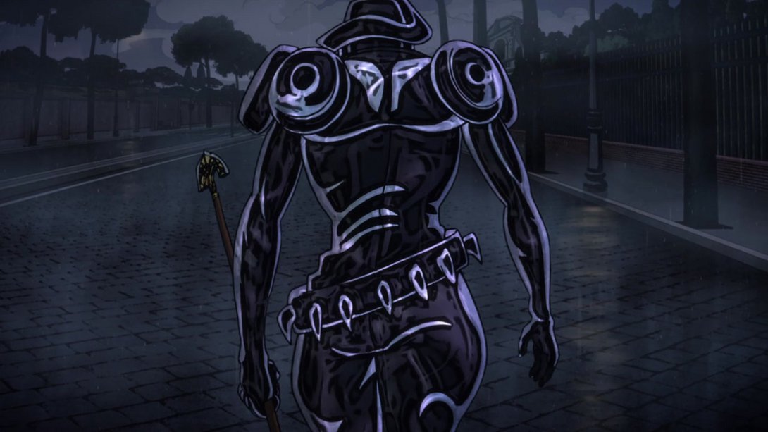 The Berserk Stand Power of Silver Chariot Requiem